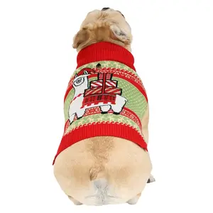 Llama Dog Sweater