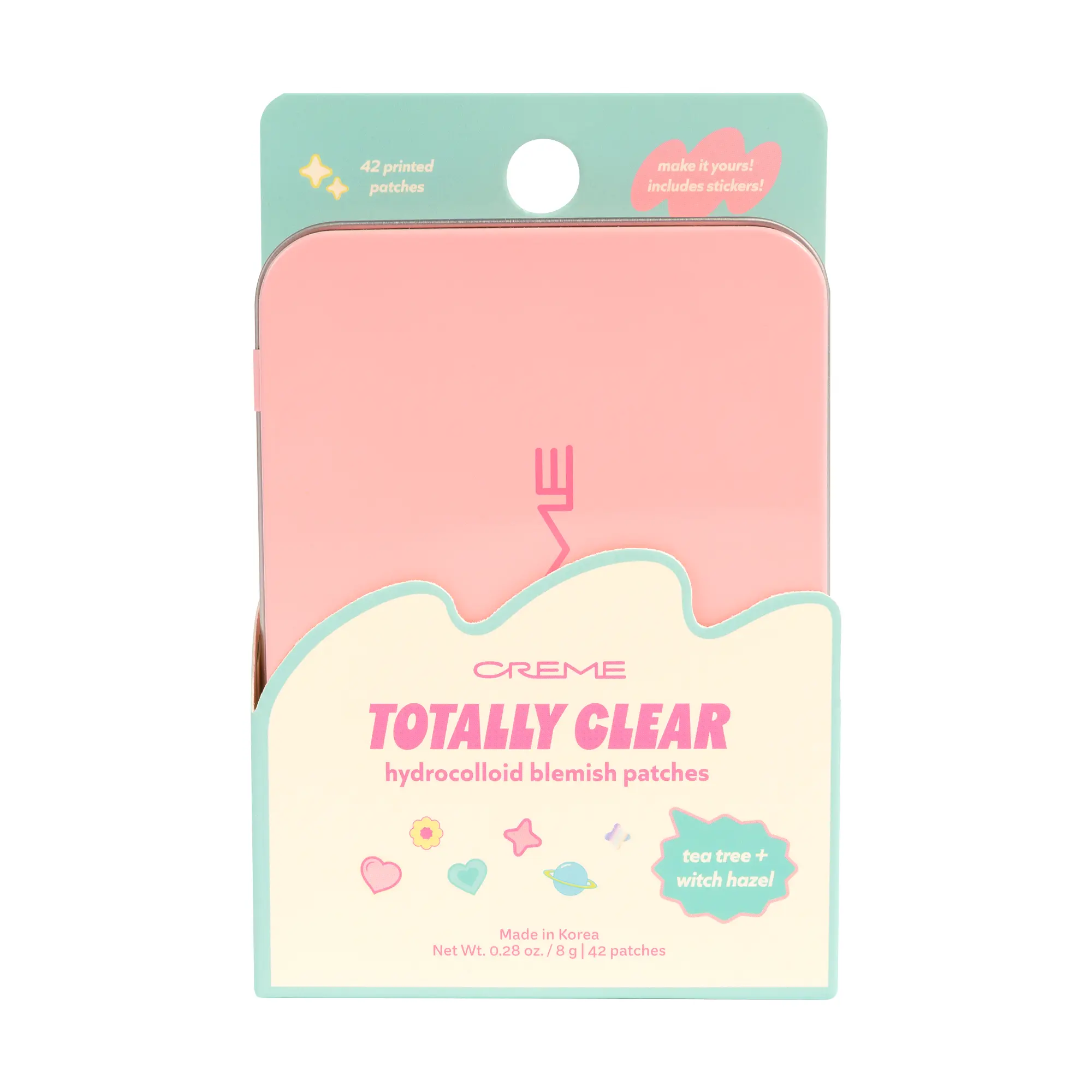 The Creme Shop Totally Clear Blemish Patches with Tin Case The Creme Shop Totally Clear Blemish Patches with Tin Case