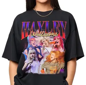 Limited Hayley Williams Vintage T-Shirt, Gift For Women and Man Unisex T-Shirt, Bootleg Vintage Shirt, Retro Hayley T-shirt, Hayley Williams