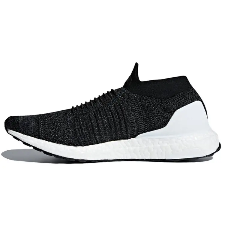 Men's Casual Laceless Knit Slip-On Running Shoes, Core Black, All Seasons Wear, New-Style BB6140
