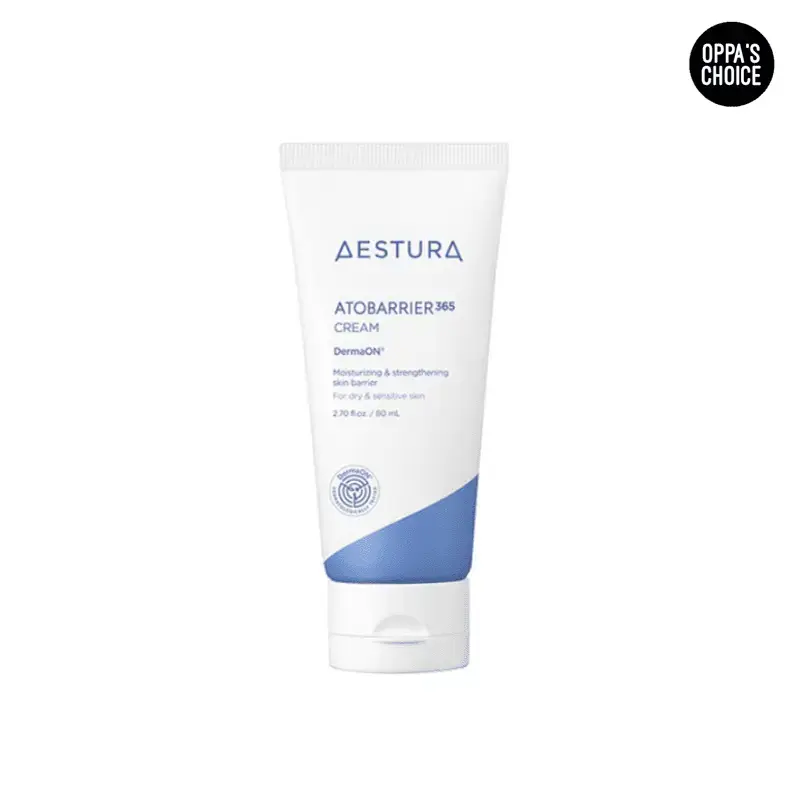 AESTURA Atobarrier365 Cream, 80ml Daily Facial Moisturizer for Dry, Sensitized Skin Moisturizing Sensitive Repair Hydrate Moisture Hydrating