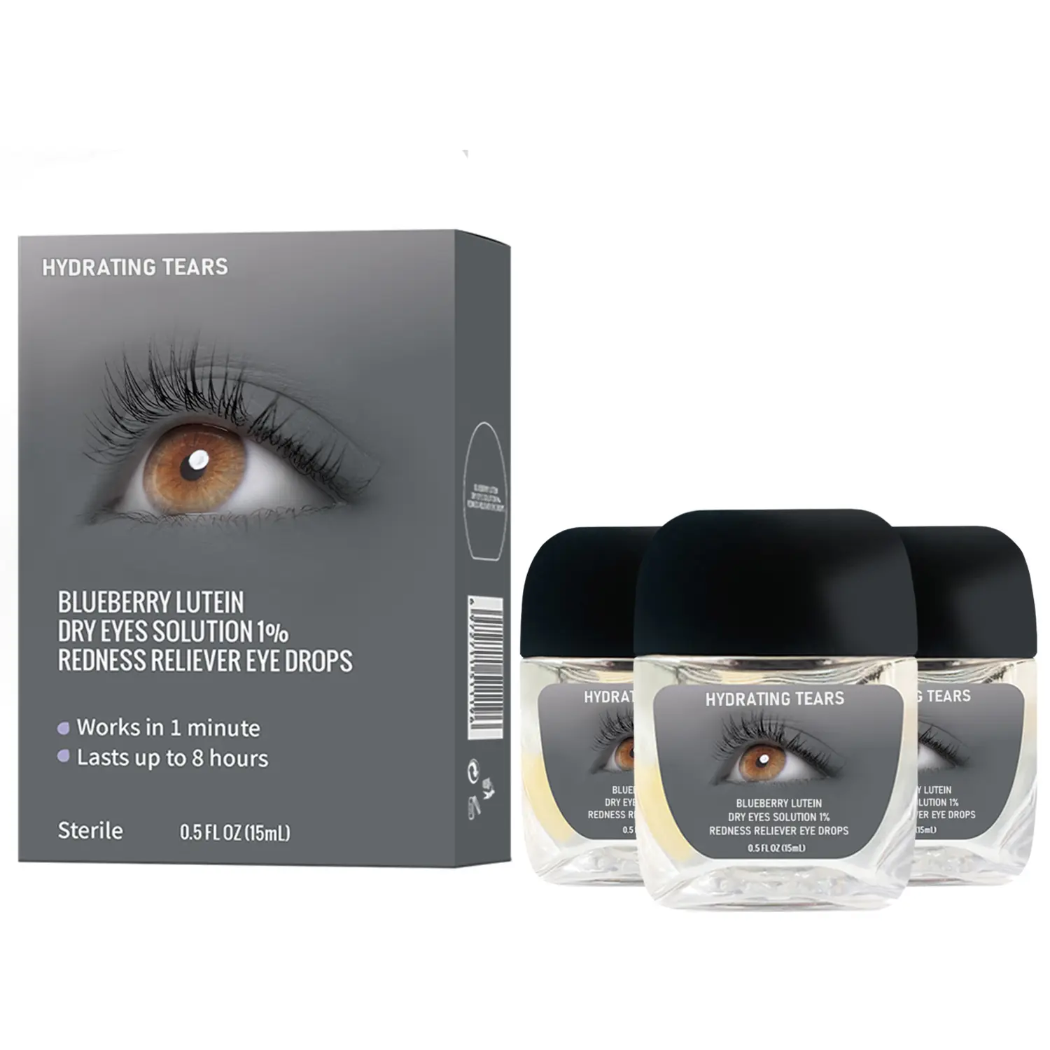 Eye Hydrate Drops 0.5 fl oz | Soothing Dry Eye Relief & Daily Eye Care Support | Quickly hydrate, soothe and comfort