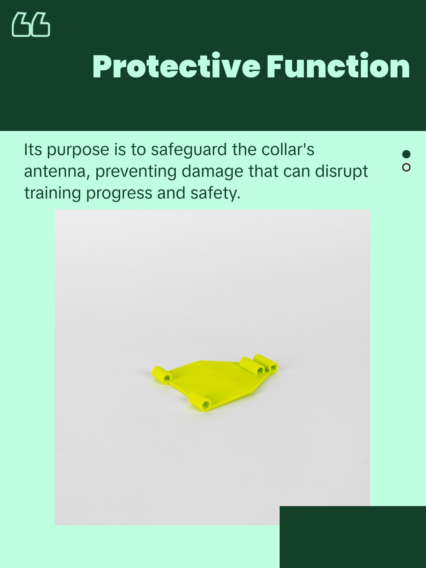 E-Collar Antenna Keeper Holder New V2