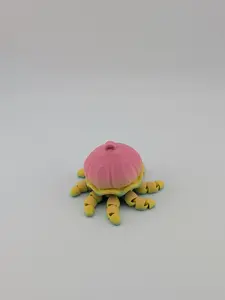 Flexi Jellyfish Keychain – Rainbow Fidget Fun for All Ages