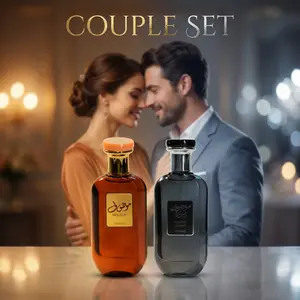 Arabian Unisex Perfume 2 Pack Set|Coffee Almond Gourmand Woody & Rose Amber Scent|Long Lasting Perfume Daily Commute Couples Gift|TikTok Viral|Arabian Fragrance Lovers Unisex Users