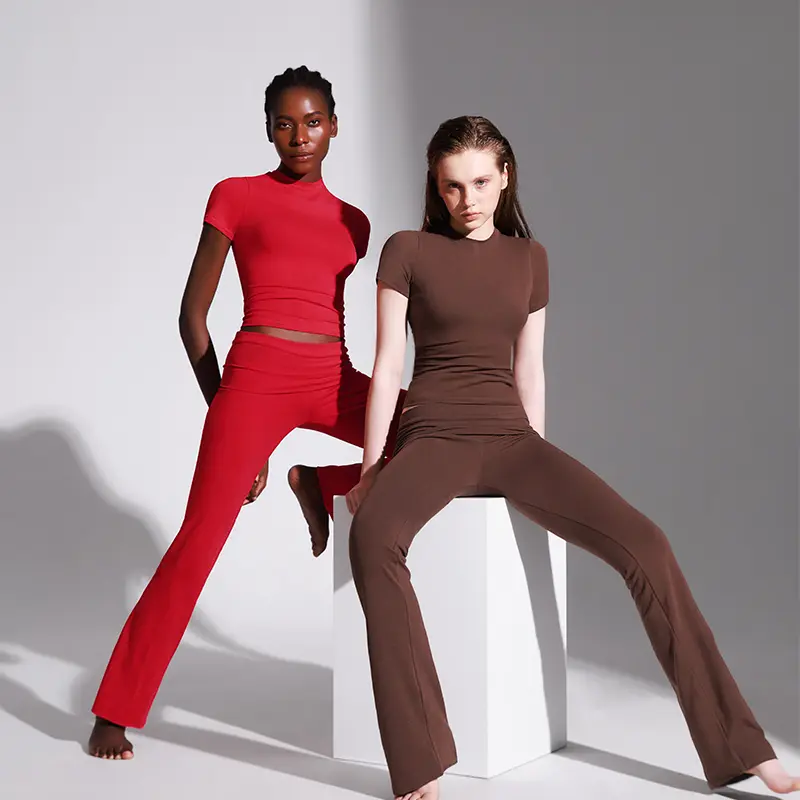 PUMIEY 2-Piece Lounge Set, Snatched Buttery Soft Stretch Minimal Chic Viral Everyday Outfit, Adjustable Rise, Bump-Friendly Fit PUMIEY 2-Piece Lounge Set, Snatched Buttery Soft Stretch Minimal Chic Viral Everyday Outfit, Adjustable Rise, Bump-Friendly Fit