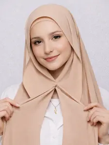 Premium Chiffon Hijab – Thick, High-Quality, Elegant Scarf for Girls & Women | Modest & Affordable