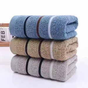 Soft Absorbent Towel (3 Counts), Absorbent Thickened Towels, Household Bath Towel, Bathroom Supplies for Home Use, Gift for Adults & Teens, Home Supplies, Thickened Wash Towel