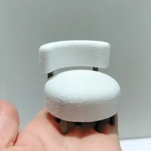1:12 Dollhouse Sofa Chair - Doll Seat, Miniature Furniture, Minimalist Design, PLA Material Model, Non-wood, non-velvet, Suitable for miniature scenes, DIY dollhouses, The perfect Christmas/birthday/anniversary gift for friends and family