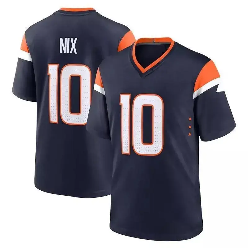 #10 Navy Football Player Game Jerseys, Sports T-shirts Top for Men Women Youth Boys Girls
