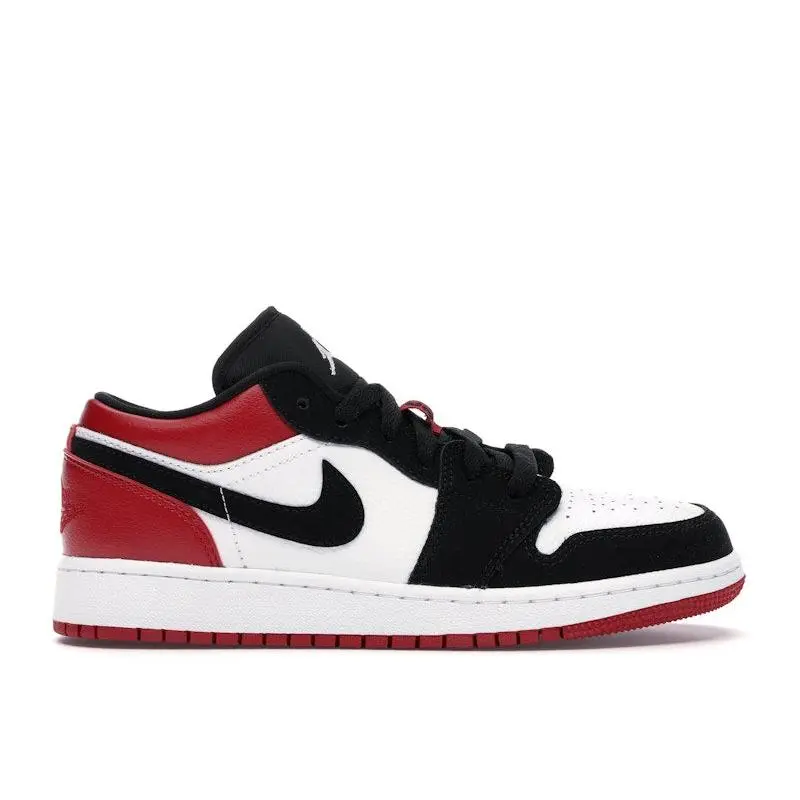 Jordan Kid's 1 Low Black Toe (2019), from StockX