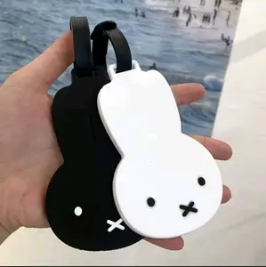 Kawaii Miffyy Bunny Anti Lost Luggage Tag Pendant | Checked in Anti Lost Tag Bag Pendant Decoration Gift Toy