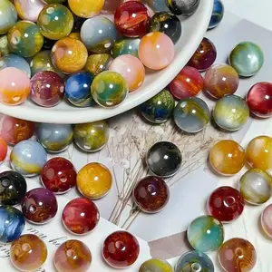 【JOJO】Velia Resin Beads 10mm Bags for DIY - TikTok Live Opening