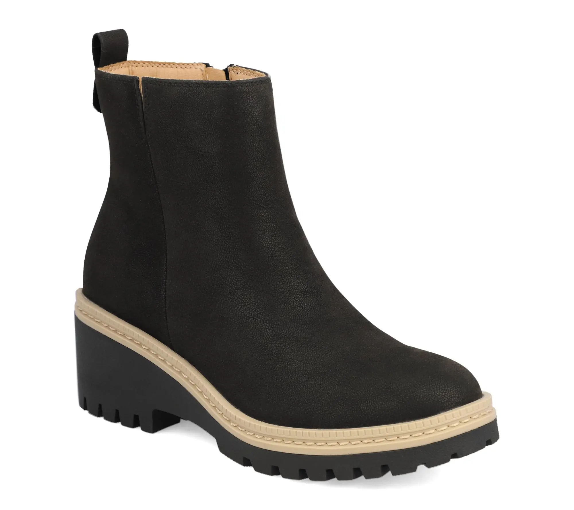 MIA Chunky Heel Ankle Booties - Phinly