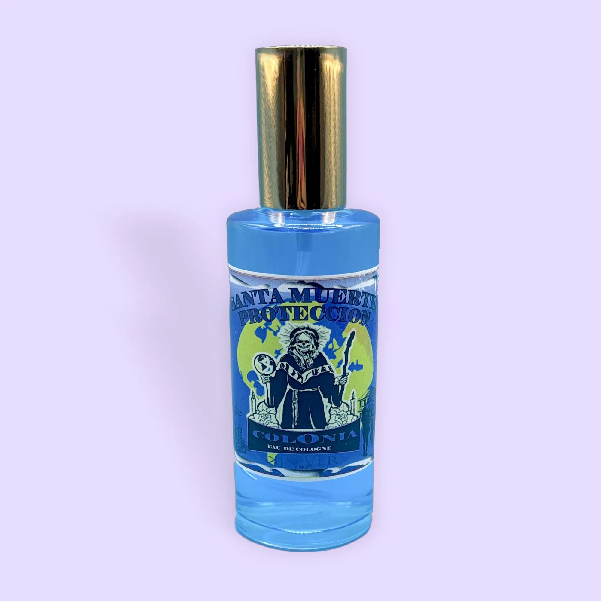 Santa Muerte Protection Protección Cologne 4 oz, Aroma Cologne, Captivating Scents, 4Oz, Carefully Picked Scents, Cologne Body Care