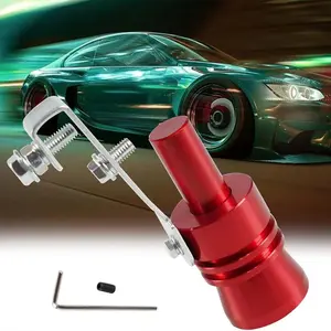 Universal Turbo Sound Pipe Whistle Muffler Sounder Simulator Tailpipe Noise Sound Enhancer Compatible with Truck, Motorcycle, Cars, Dirt Bike and Scooter