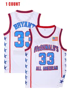 Men's Letter & Number Embroidery Basketball Jersey Top, Loose American Flag Print Basketball Vest, Basketball Clothing for Indoor Outdoor Wear