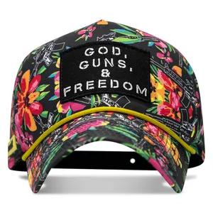 God, Guns, And Freedom Patch Weekender Snapback Hat
