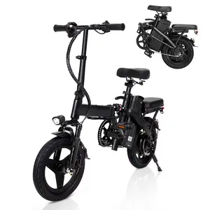 48V12Ah Electric Bike,750W Motor Folding Ebike,22+MPH Electric Bicycle with RemovableBattery, Commuting E-Bike, High Brushless Gear Motor