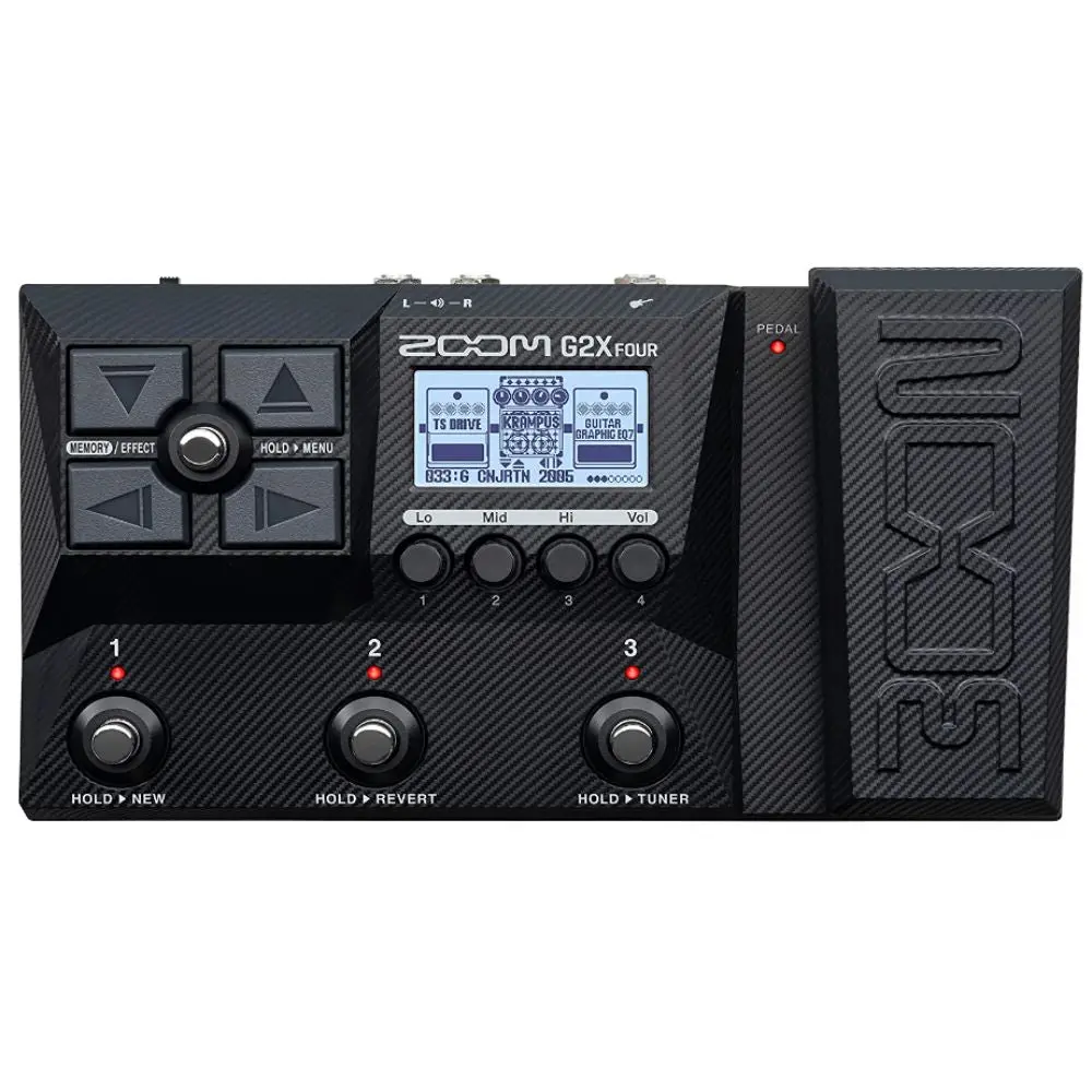 Zoom G2X Four Multi-Effect Guitar Pedal