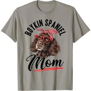 Boykin Spaniel Dog Breed Boykin Spaniel Mom T-Shirt