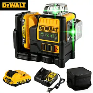 DEWALT 089  12V XR Green Laser Level Self-Leveling Accuracy 100ft Range Cross Line Laser for Tile Installation Ceiling & Wall Alignment