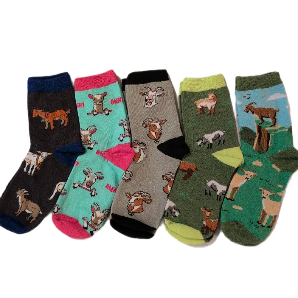 Live you pick Goat Socks Cozy stocking stuffer Easter Basket Filler festive for the holidays Womenswear
