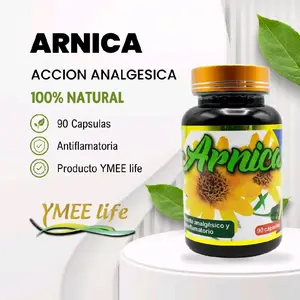 Árnica Suplemento con acción analgésica y antiinflamatoria, 90 cápsulas
