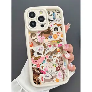 High-Protection Raised Edge Shockproof Phone Case with Cute Dachshund Pattern- Compatible with iPhone 17 Air Pro Max iPhone16 15 14 13 12 11 Pro Max XS XR X Plus SE Mini |   Perfect Gift& Everyday Protective Essential