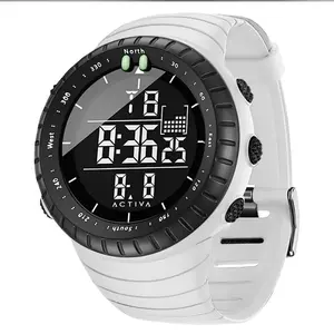 Activa X Invicta Odyssey Digital Men's Watch 53mm White (ACW1237-004)