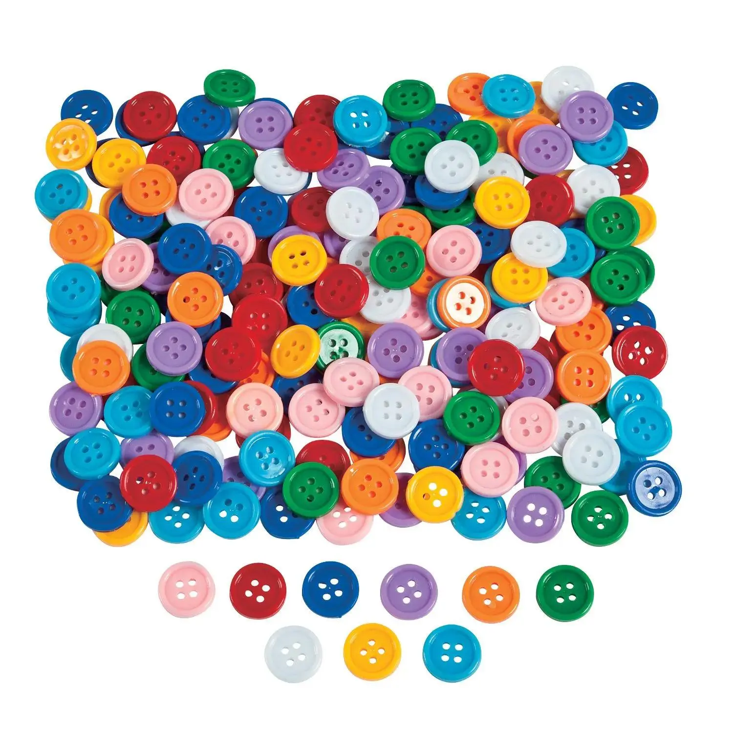 Bulk 800-Pc Self-Adhesive Buttons for Kids' Art Activities, Vibrant Craft Supplies for Card Making (Toys & Hobbies DIY Scrapbooking Stamping)