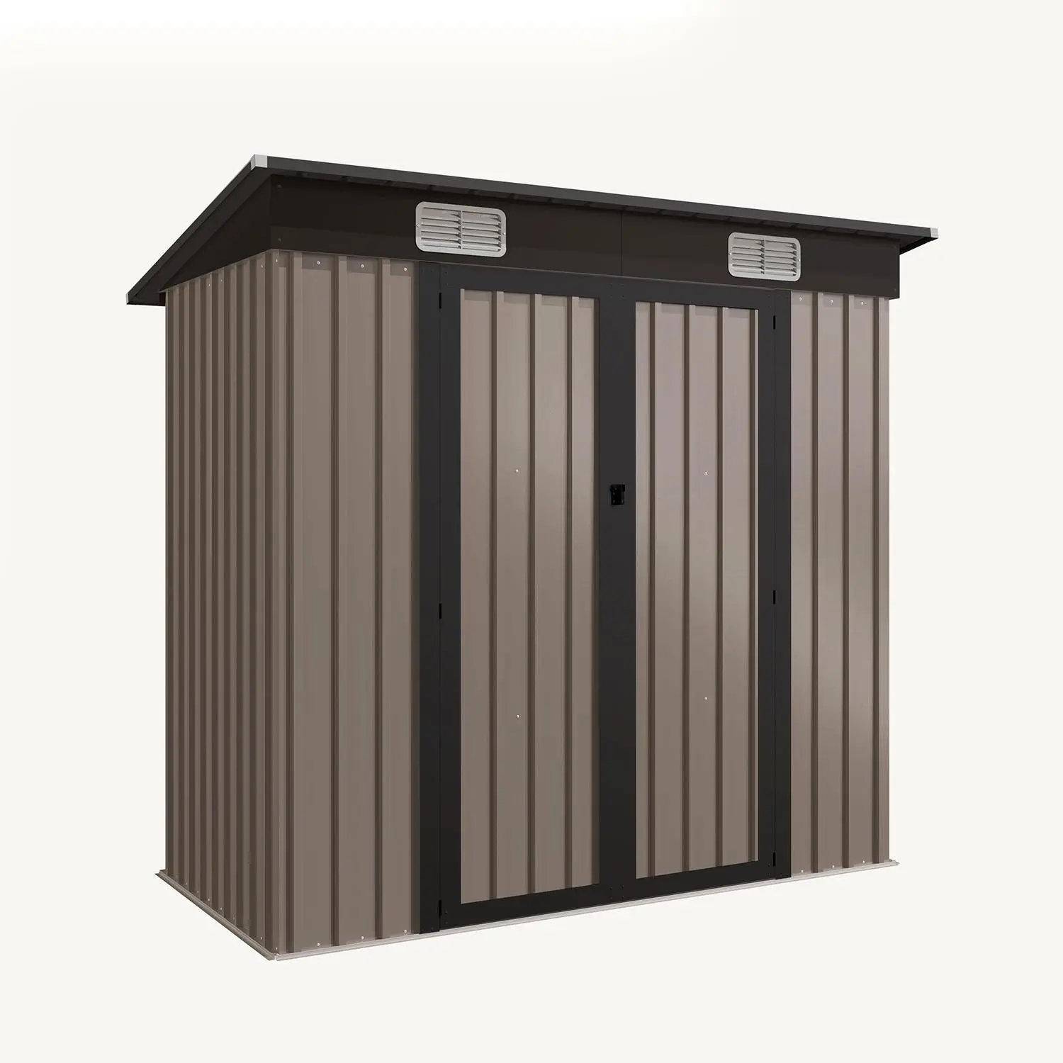 Eco Friendly Prefab Storage Shed OEM ODM Weather Resistant and Maintenance Free 6*4 Storage Shed Easy Assembly Garden Tool Room