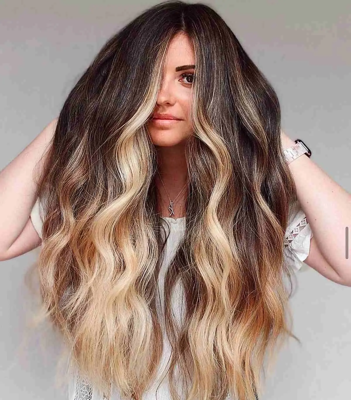 U-Tip Hot Fusion Hair Extensions, 100% Remy Human Hair in Straight, Wavy, and Deep Wave Textures, Voluminous Finish, 1B-27 Ombre, 25 Strands, 17-19g, Voluminous Hair