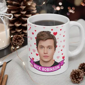 Nick Robinson , 11oz and 15oz Coffee/Tea , Nick Robinson Ceramic Mug, Cool Funny Nick Robinson  #198