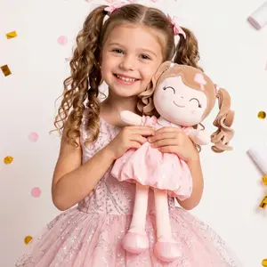 Gloveleya  Princess Doll for Girls Kindergarten gifts Children's Day Gift, Soft Toddler Milestone Doll with Gift Bag, Cute 2026 Birthday Surprise Back-to-School  Summervibes