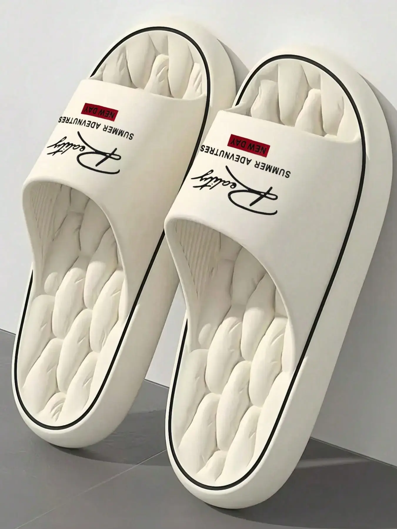 Men's EVA Soft Sole Open-Toe Sandals, Breathable Comfort Slipper, Casual Indoor & Outdoor Use, Unisex