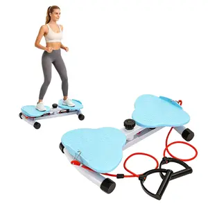 AODI Waist Twisting Board with Resistance Bands for Home Workouts and Core Training