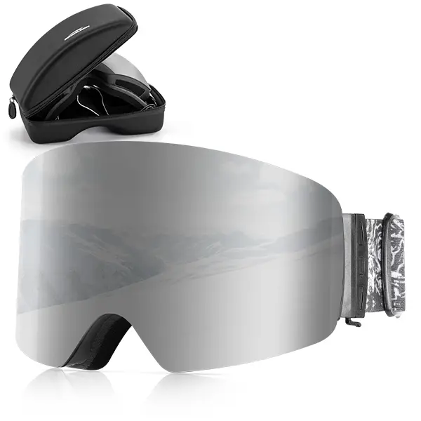 Outdoor 100% Goggles  Off-Road Motorcycle Goggles Anti-Fog UV400 Protection OTG Fit Dustproof Ski Goggles for Winter Sports