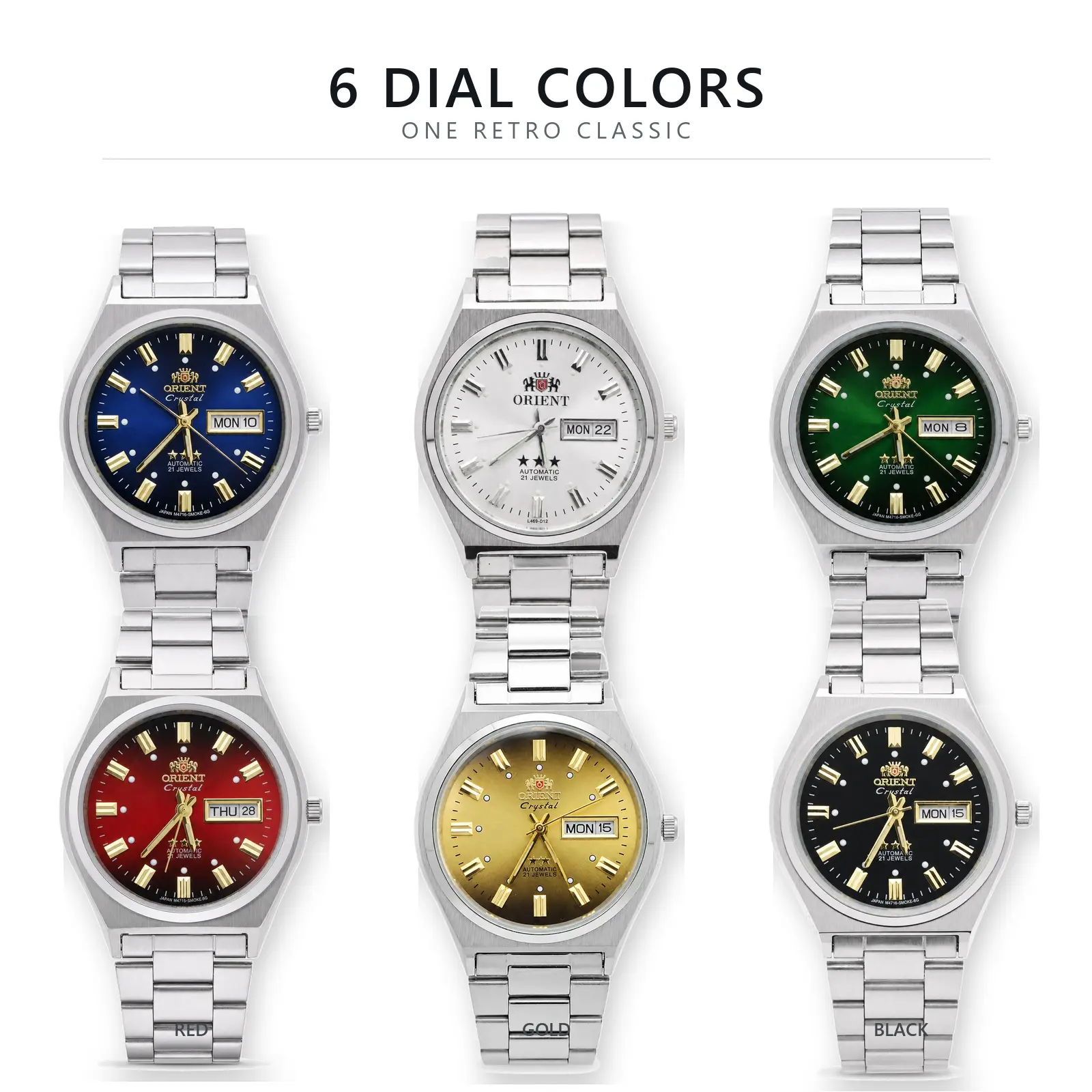 Double Lion retro small dial dual calendar watch Double Lion retro small dial dual calendar watch