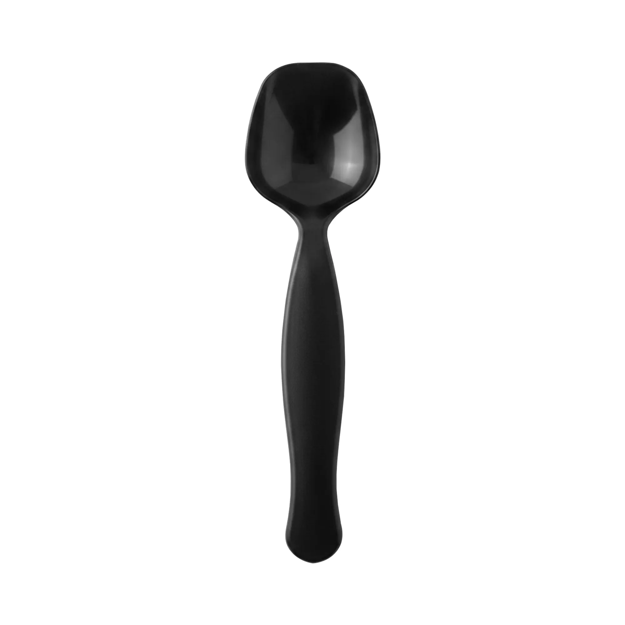 Black Plastic Serving Spoons