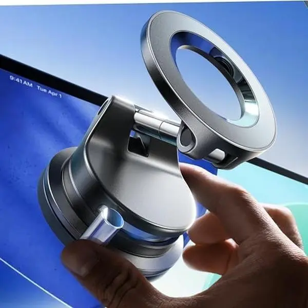 #Fathersdaygift LISEN for Magsafe Car Mount, Magnetic Phone Holders for Your Car, Vacuum Phone Mount for Car Accessories for Women Men Interior Jeep BMW, SuctionPro Gifts Kits, for iPhone 17 Pro Max 16 15 14 13