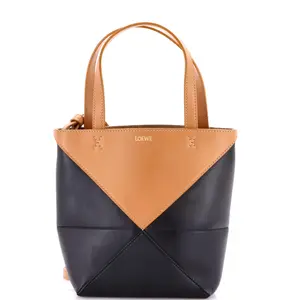 Pre-owned Loewe Leather Tote Bags REBAG Puzzle Fold Tote Mini by Rebag