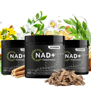 NAD+ NMN Dietary Supplement - 700mg Liposome NAD Blend for Cellular Energy Support, Brain & Muscle Health, Fitness, Optimum Youth - 30 Servings, 12-Month Supply Potential