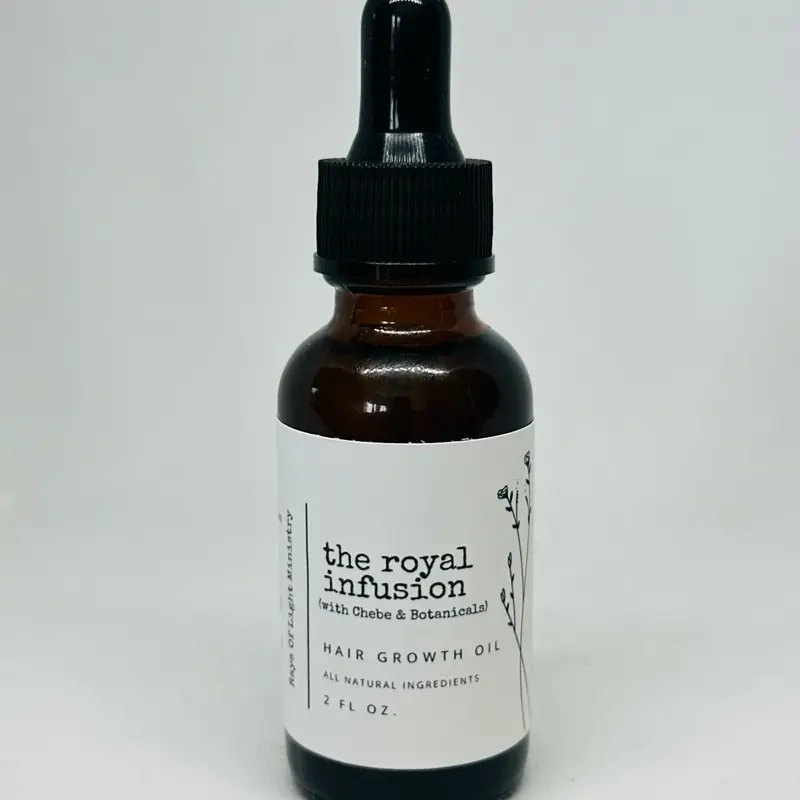 The Royal Infusion Hair Growth Oil (With Chebe & Botanicals) 2oz