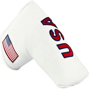 Golf  Putter Cover Golf Putter Headcover Synthetic Leather Closure for Scotty Cameron Odyssey  Taylormade Ping