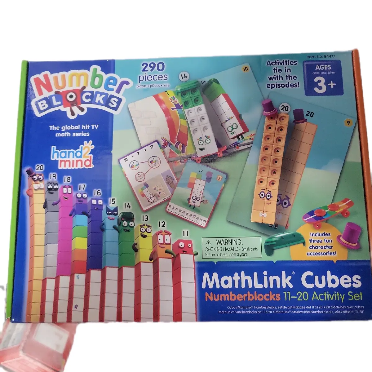 Numberblocks hand2mind mathlink cubes 11-20 Numberblocks hand2mind mathlink cubes 11-20