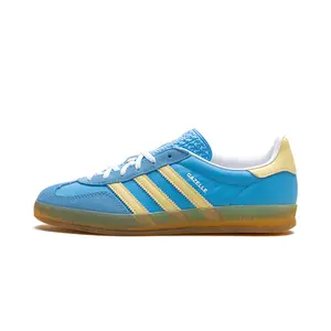 Gazelle Indoor WMNS "Semi Blue Burst Almost Yellow" IE2960