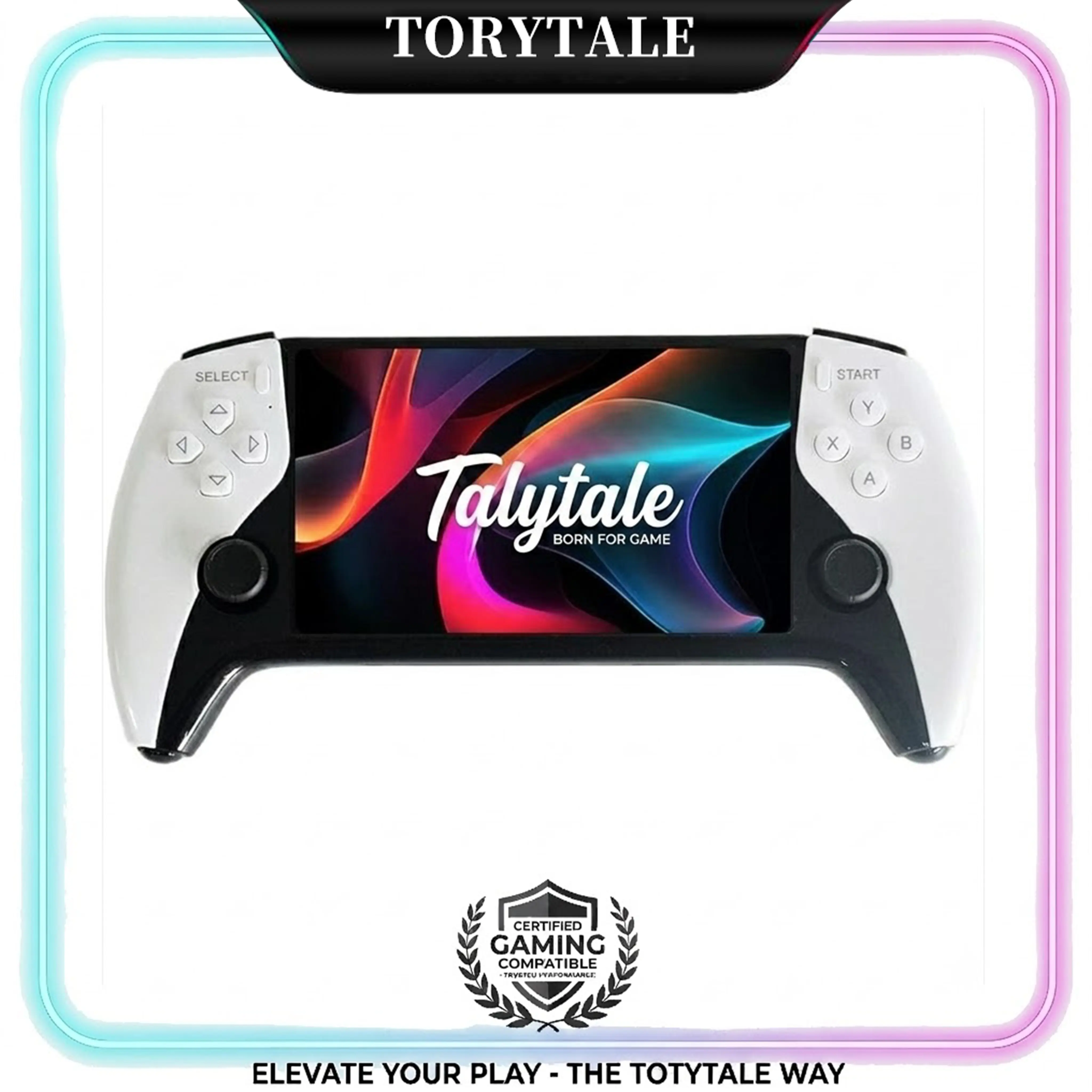SF3500 Retro Handheld Game Console-Handheld Game Console with HD 5.5-inch IPS Screen Classic Video Games Supports TV Connection,14+ Emulators & 5-Hour Battery Life
