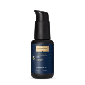 Quicksilver Scientific D3K2 - Emulsified Liquid Vitamin D3 + K2 MK7 Liposomal Supplement for Heart, Bone Health + Immune Support
