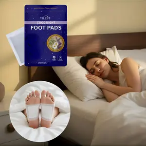 Detox Foot Pads – Zeolite & Ashwagandha | Good Night, Cleansing, Stress Relief, Pain Relief Variants with Magnesium Glycinate, GABA, Valerian Root & Lavender